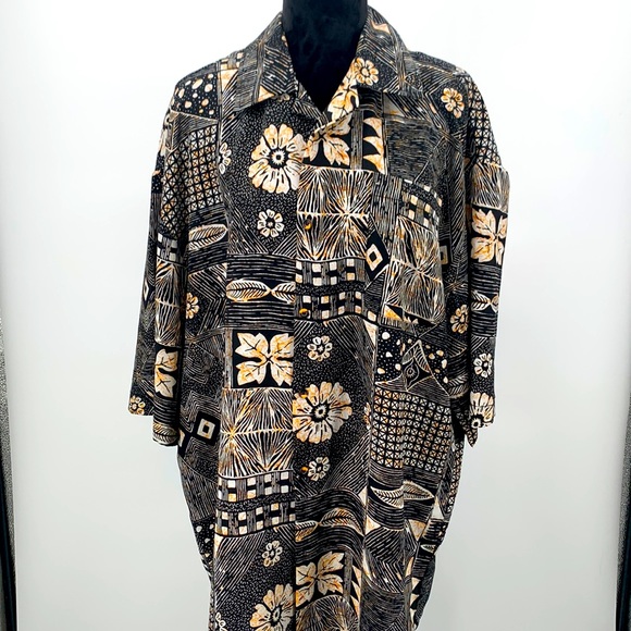 Hawaiian Luau shirt Vintage Michael Irvin 88 size XL - Picture 2 of 6